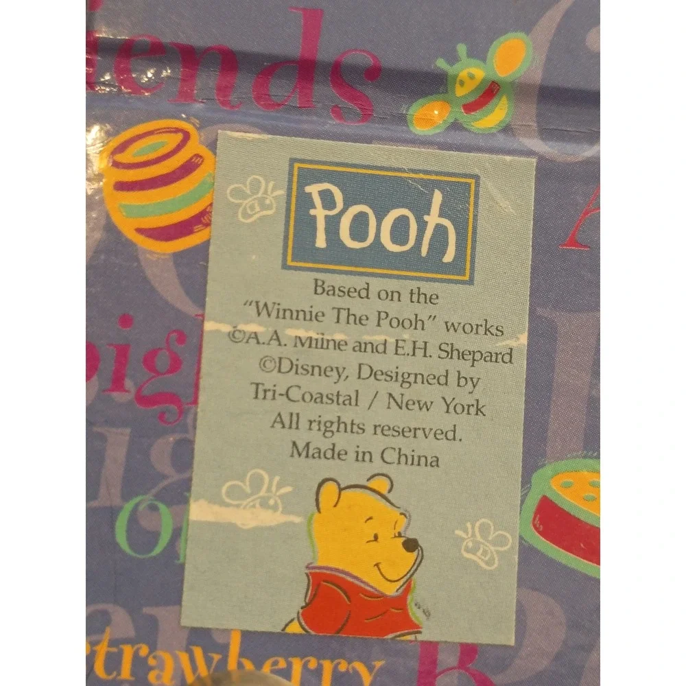 Disney Winnie the Pooh Tigger Piglet Round Storage Case Tri-Coastal Design Box